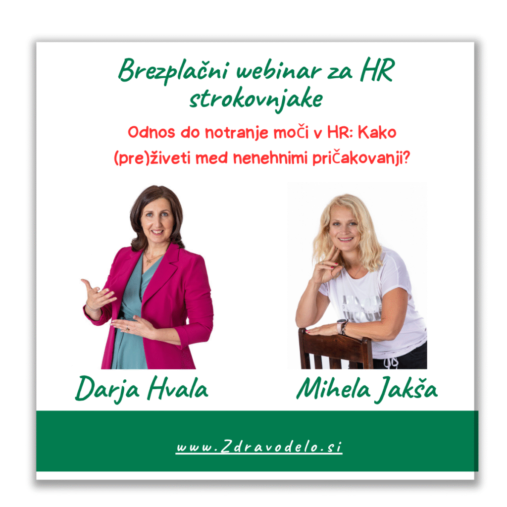 Odnos do notranje moči v HR: Kako (pre)živeti med nenehnimi pričakovanji?
